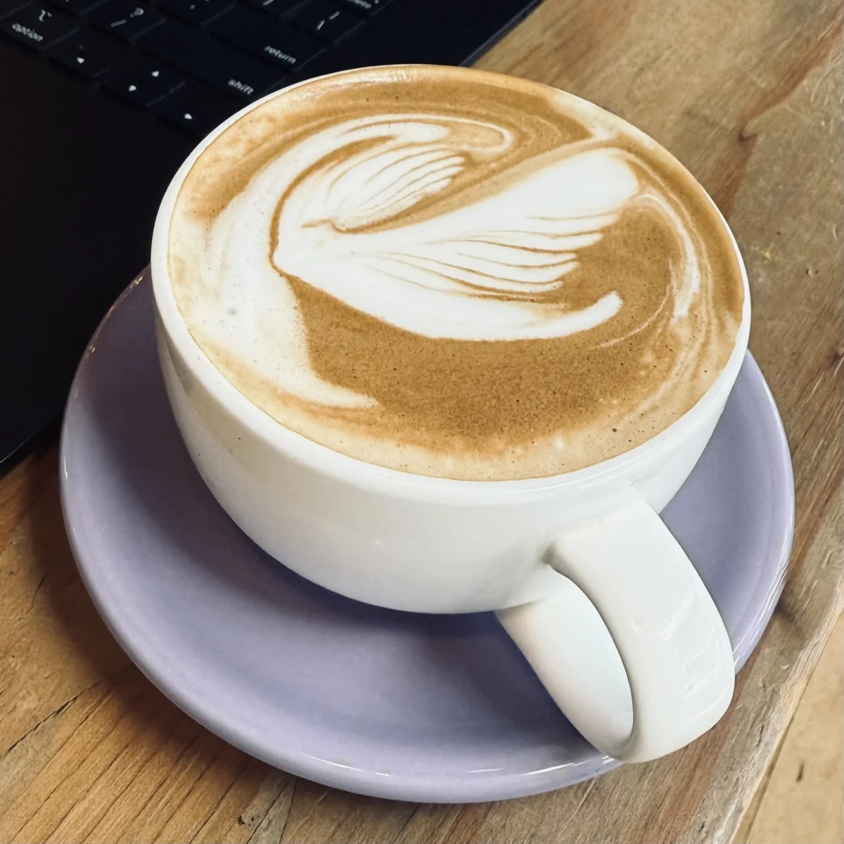 Beautiful Latte Art - Flying M Caldwell, Idaho